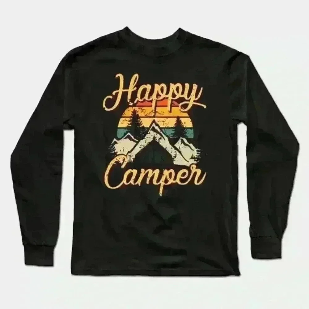 Happy Camper Long Sleeve Tee